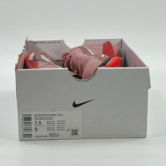 Nike Air Zoom Victory 2 Armory Pack HQ2059-600 Track Spikes Multi Size
